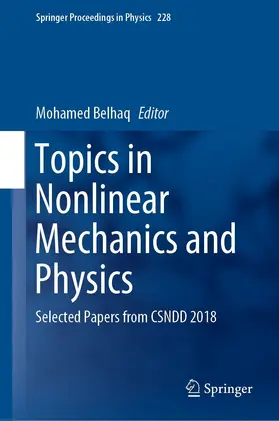 Belhaq | Topics in Nonlinear Mechanics and Physics | E-Book | sack.de