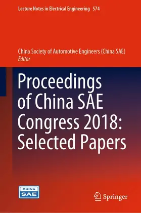  Proceedings of China SAE Congress 2018: Selected Papers | eBook | Sack Fachmedien