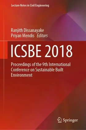 Mendis / Dissanayake |  ICSBE 2018 | Buch |  Sack Fachmedien