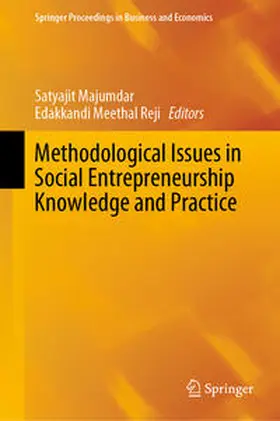 Majumdar / Reji |  Methodological Issues in Social Entrepreneurship Knowledge and Practice | eBook | Sack Fachmedien