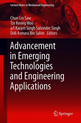 Saw / Asmara Bin Salim / Woo | Advancement in Emerging Technologies and Engineering Applications | Buch | 978-981-1500-01-5 | sack.de