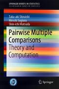 Shiraishi / Matsuda / Sugiura |  Pairwise Multiple Comparisons | Buch |  Sack Fachmedien