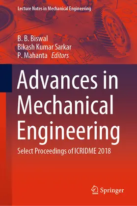 Biswal / Sarkar / Mahanta | Advances in Mechanical Engineering | E-Book | sack.de