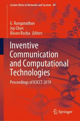 Ranganathan / Chen / Rocha | Inventive Communication and Computational Technologies | Buch | 978-981-15-0145-6 | sack.de