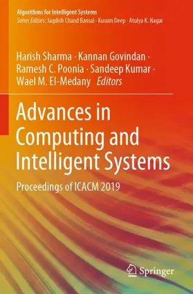 Sharma / Govindan / El-Medany |  Advances in Computing and Intelligent Systems | Buch |  Sack Fachmedien