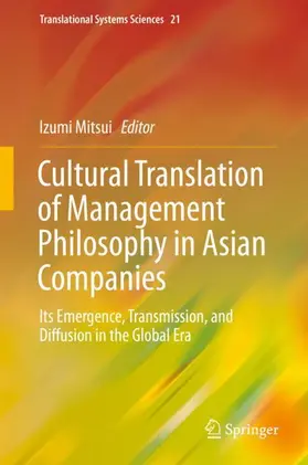 Mitsui |  Cultural Translation of Management Philosophy in Asian Companies | Buch |  Sack Fachmedien