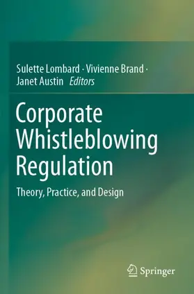 Lombard / Austin / Brand |  Corporate Whistleblowing Regulation | Buch |  Sack Fachmedien