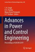 Singh / Kothari / Pandey |  Advances in Power and Control Engineering | Buch |  Sack Fachmedien