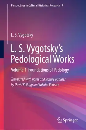Vygotsky | L. S. Vygotsky's Pedological Works | Buch | 978-981-15-0527-0 | sack.de
