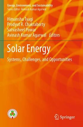 Tyagi / Agarwal / Chakraborty | Solar Energy | Buch | 978-981-1506-77-2 | sack.de