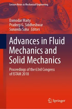Maity / Saha / Siddheshwar |  Advances in Fluid Mechanics and Solid Mechanics | Buch |  Sack Fachmedien