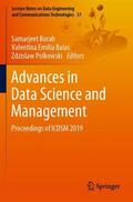 Borah / Polkowski / Emilia Balas |  Advances in Data Science and Management | Buch |  Sack Fachmedien