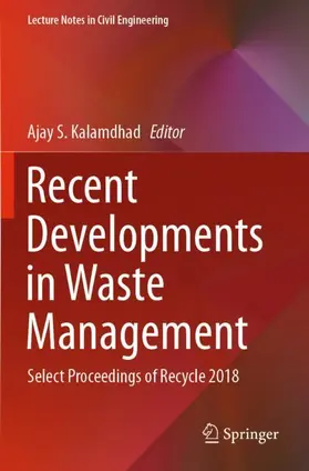 Kalamdhad |  Recent Developments in Waste Management | Buch |  Sack Fachmedien