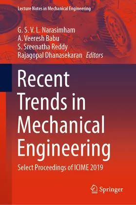Narasimham / Babu / Reddy |  Recent Trends in Mechanical Engineering | eBook | Sack Fachmedien