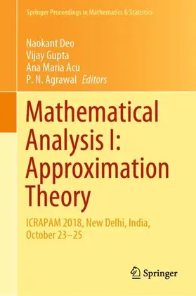 Deo / Agrawal / Gupta |  Mathematical Analysis I: Approximation Theory | Buch |  Sack Fachmedien