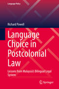 Powell |  Language Choice in Postcolonial Law | eBook | Sack Fachmedien