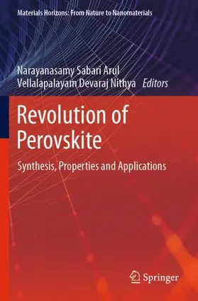 Nithya / Arul |  Revolution of Perovskite | Buch |  Sack Fachmedien