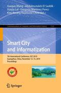Wang / El Saddik / Choo |  Smart City and Informatization | Buch |  Sack Fachmedien