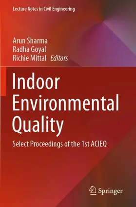 Sharma / Mittal / Goyal |  Indoor Environmental Quality | Buch |  Sack Fachmedien