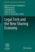 Corrales Compagnucci / Forgó / Vermeulen |  Legal Tech and the New Sharing Economy | Buch |  Sack Fachmedien