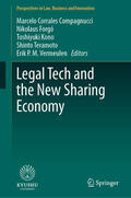 Corrales Compagnucci / Forgó / Kono |  Legal Tech and the New Sharing Economy | eBook | Sack Fachmedien