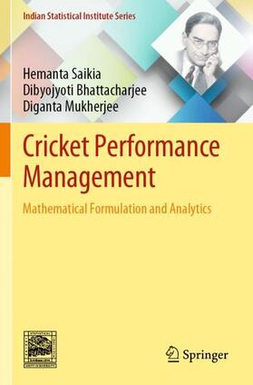 Saikia / Mukherjee / Bhattacharjee |  Cricket Performance Management | Buch |  Sack Fachmedien