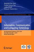 Gani / Chahal / Das |  Information, Communication and Computing Technology | Buch |  Sack Fachmedien