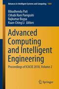 Pati / Li / Panigrahi |  Advanced Computing and Intelligent Engineering | Buch |  Sack Fachmedien