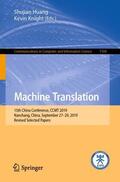 Knight / Huang |  Machine Translation | Buch |  Sack Fachmedien