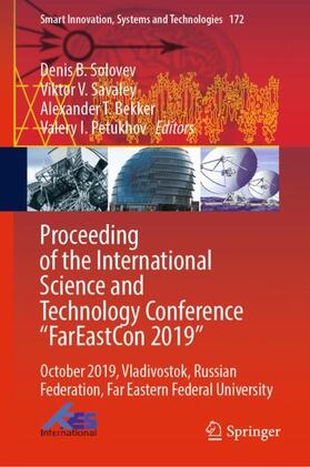 Solovev / Petukhov / Savaley |  Proceeding of the International Science and Technology Conference "FarEast¿on 2019" | Buch |  Sack Fachmedien