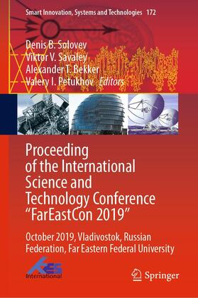 Solovev / Savaley / Bekker |  Proceeding of the International Science and Technology Conference "FarEast?on 2019" | eBook | Sack Fachmedien