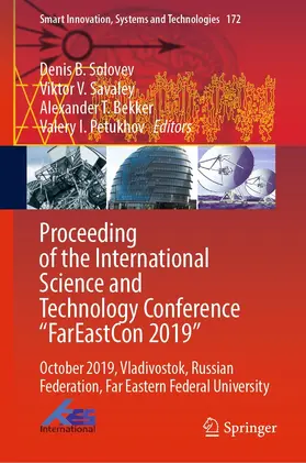 Solovev / Savaley / Bekker |  Proceeding of the International Science and Technology Conference "FarEast?on 2019" | eBook | Sack Fachmedien