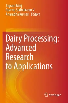 Minj / Kumari / Sudhakaran V |  Dairy Processing: Advanced Research to Applications | Buch |  Sack Fachmedien
