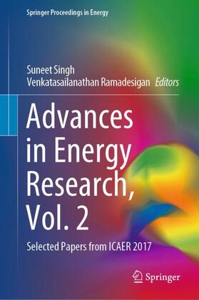 Ramadesigan / Singh | Advances in Energy Research, Vol. 2 | Buch | 978-981-1526-61-9 | sack.de