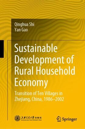 Gao / Shi | Sustainable Development of Rural Household Economy | Buch | 978-981-1527-46-3 | sack.de