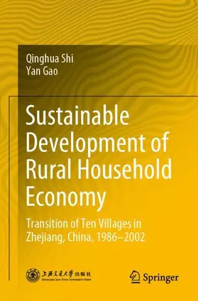 Gao / Shi |  Sustainable Development of Rural Household Economy | Buch |  Sack Fachmedien