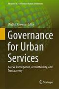 Cheema |  Governance for Urban Services | Buch |  Sack Fachmedien