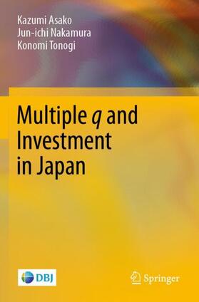 Asako / Tonogi / Nakamura | Multiple q and Investment in Japan | Buch | 978-981-1529-83-2 | sack.de