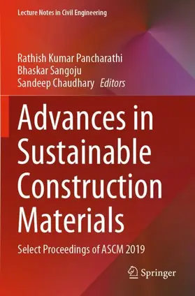 Pancharathi / Chaudhary / Sangoju |  Advances in Sustainable Construction Materials | Buch |  Sack Fachmedien