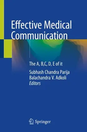 Adkoli / Parija |  Effective Medical Communication | Buch |  Sack Fachmedien