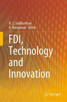 Narayanan / Siddharthan |  FDI, Technology and Innovation | Buch |  Sack Fachmedien
