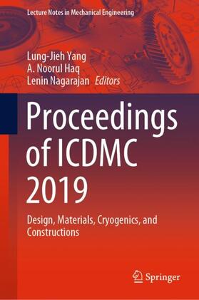 Yang / Nagarajan / Haq | Proceedings of ICDMC 2019 | Buch | 978-981-1536-30-4 | sack.de