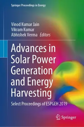 Jain / Verma / Kumar |  Advances in Solar Power Generation and Energy Harvesting | Buch |  Sack Fachmedien