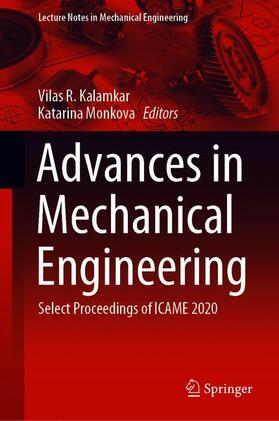 Monkova / Kalamkar |  Advances in Mechanical Engineering | Buch |  Sack Fachmedien