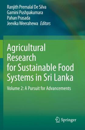 De Silva / Weerahewa / Pushpakumara |  Agricultural Research for Sustainable Food Systems in Sri Lanka | Buch |  Sack Fachmedien