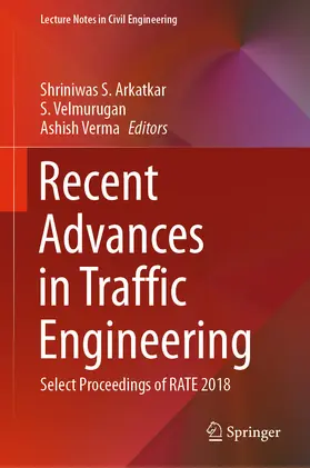 Arkatkar / Velmurugan / Verma | Recent Advances in Traffic Engineering | E-Book | sack.de