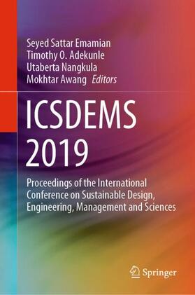 Emamian / Awang / Adekunle |  ICSDEMS 2019 | Buch |  Sack Fachmedien