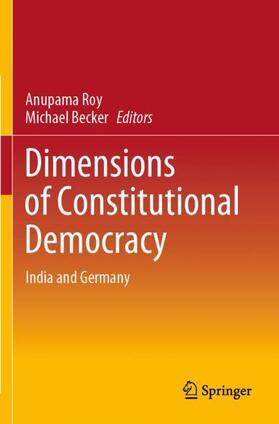 Becker / Roy | Dimensions of Constitutional Democracy | Buch | 978-981-1539-01-5 | sack.de