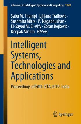 Thampi / Trajkovic / Mitra |  Intelligent Systems, Technologies and Applications | Buch |  Sack Fachmedien