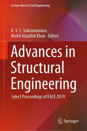 Khan / Subramaniam |  Advances in Structural Engineering | Buch |  Sack Fachmedien